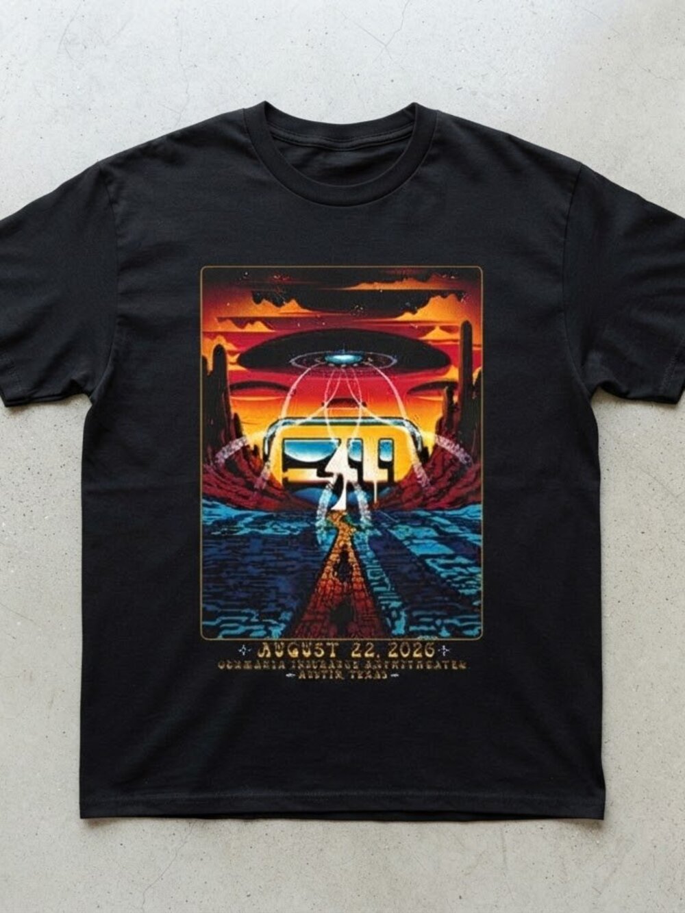 311 Band Austin TX Event Poster Germania Insurance Amphitheater 2026 T-Shirt